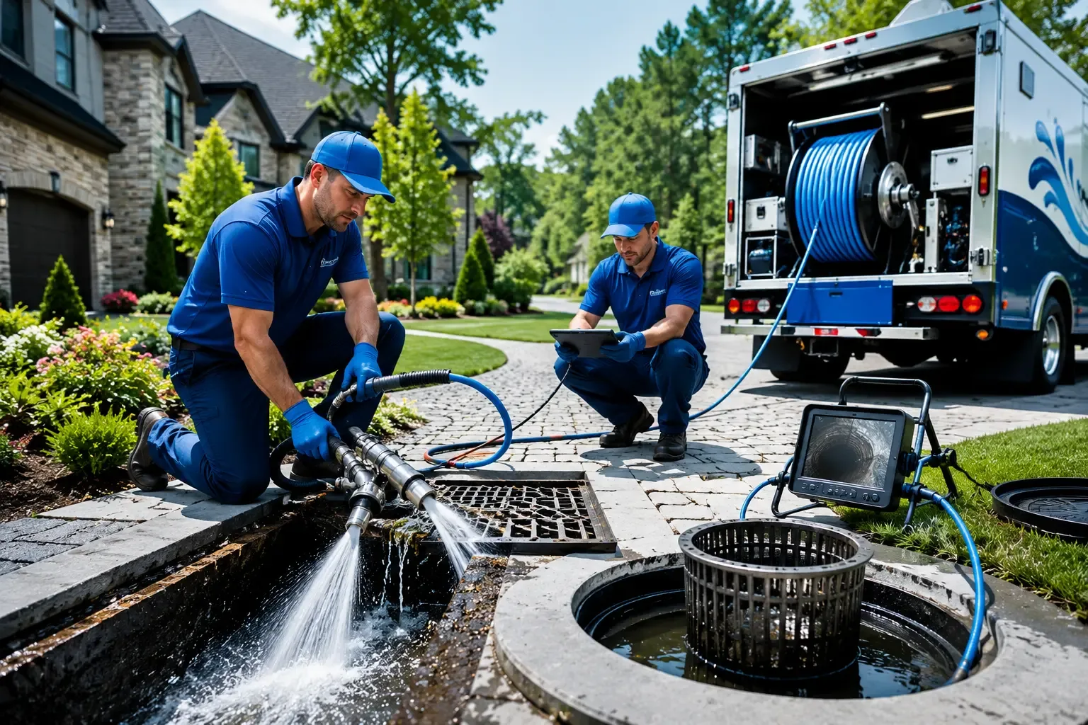 Local outdoor drain cleaning professionals in Kechi, KS